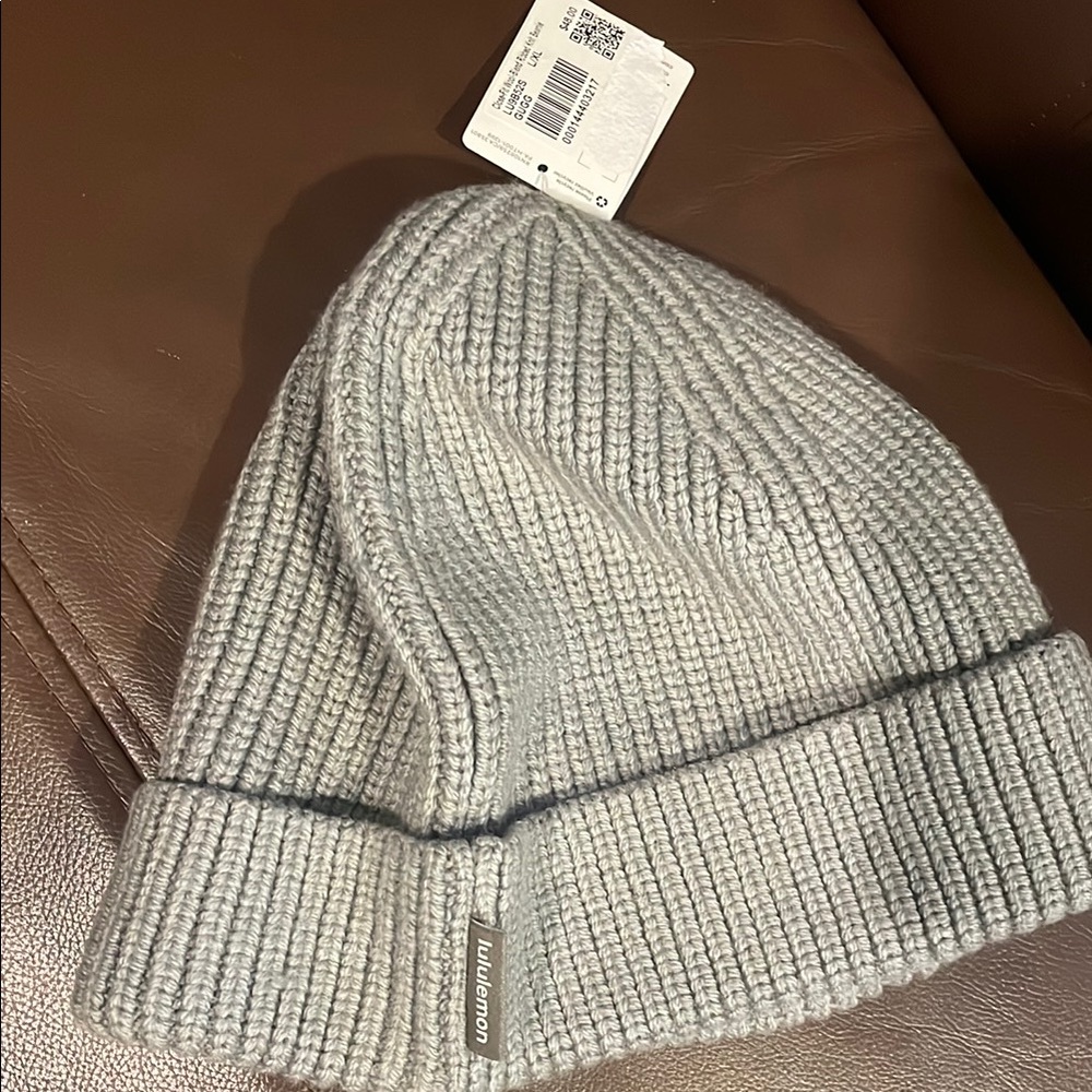 lululemon athletica unisex Gray Knit Beanie